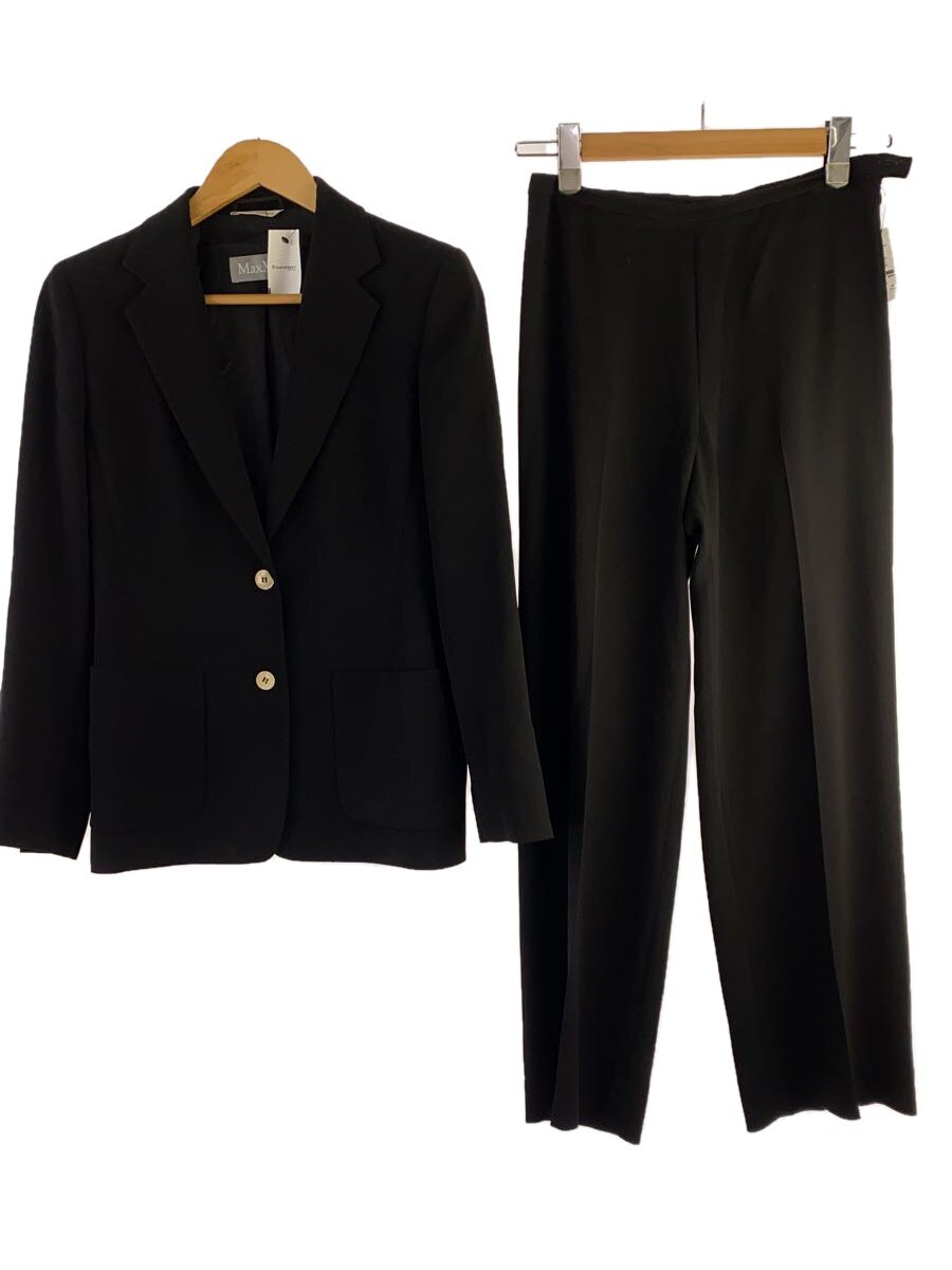 【中古】MAX MARA◆セットアップ/38/--/BLK【レディースお召しもの】