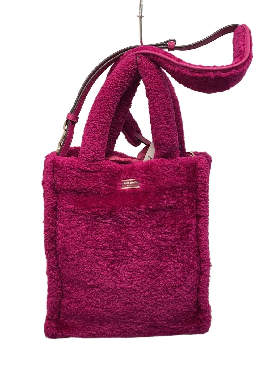【中古】kate spade new york◆2way/ボアトートバッグ/--/PNK【バッグ】|2nd STREET 店