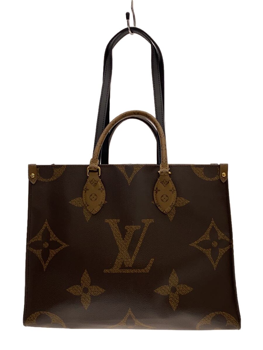 【中古】LOUIS VUITTON◆ハンドバック/PVC/BRW/総柄/M45321【御徒面子】