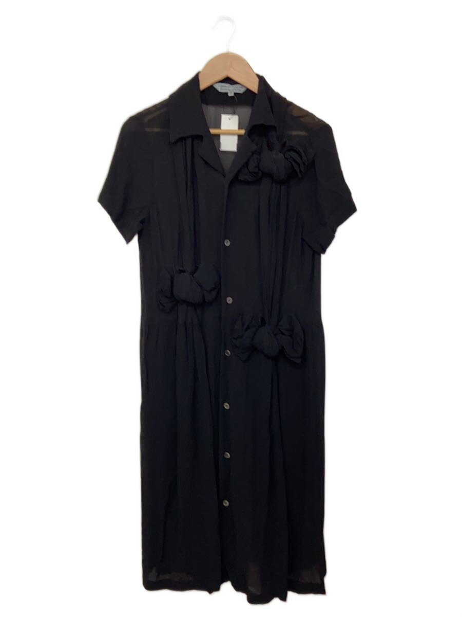 【中古】COMME des GARCONS◆半袖ワンピース/XS/レーヨン/BLK/無地/RH-O001【レディースウェア】|2nd STREET 店