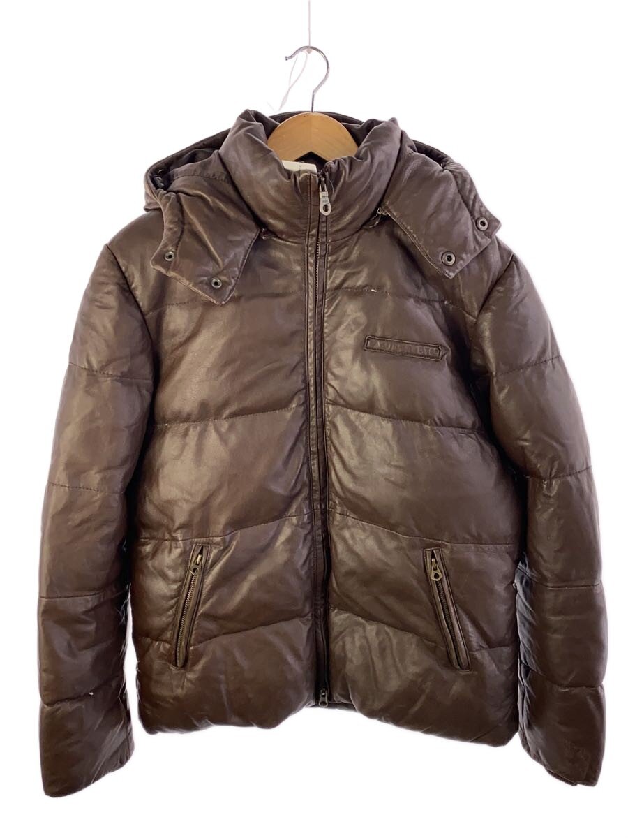 【中古】AVIREX◆落ちこむ上衣/XL/羊革/BRW/6181028//【メンズウェア】