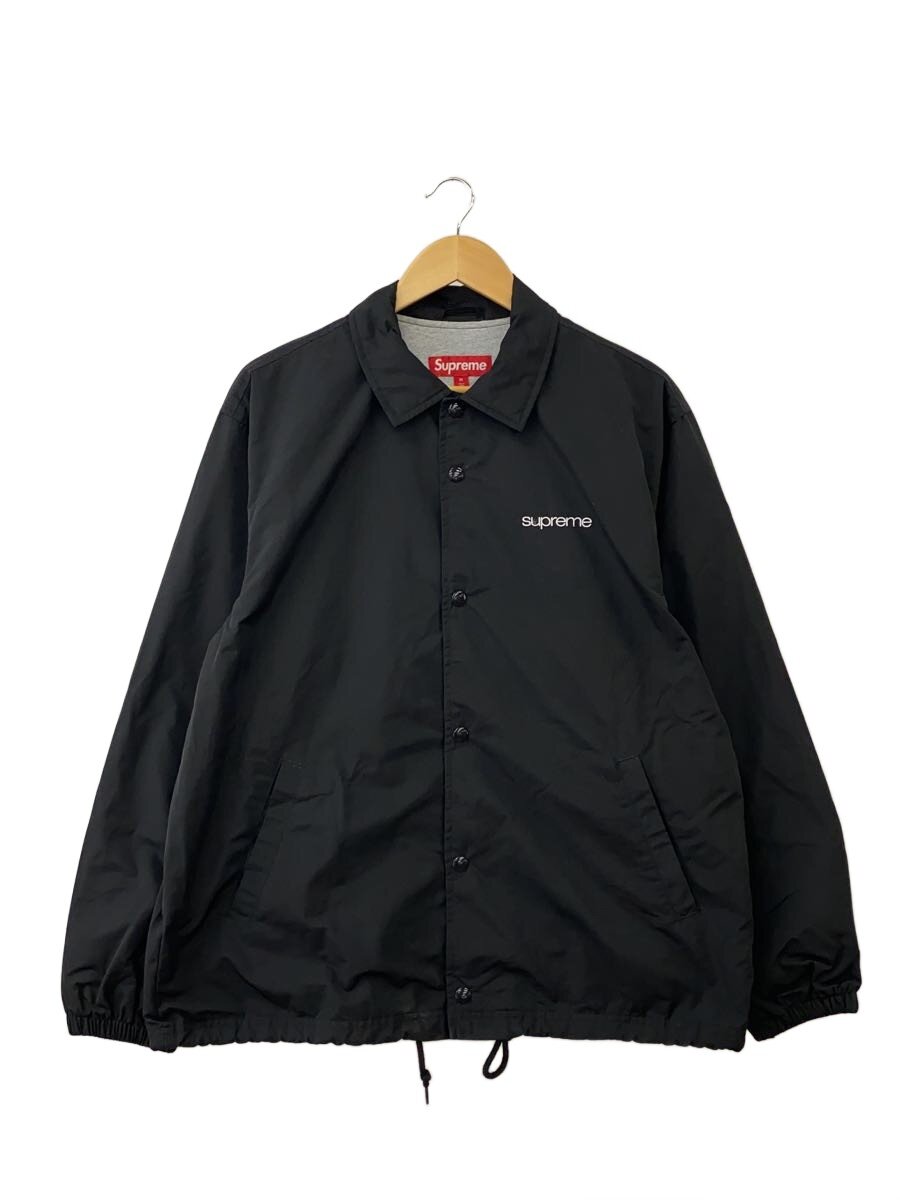 【中古】Supreme◆NYC COACHES JACKET/コーチジャケット/M/ポリエステル/BLK/黒【メンズウェア】|2nd STREET 店