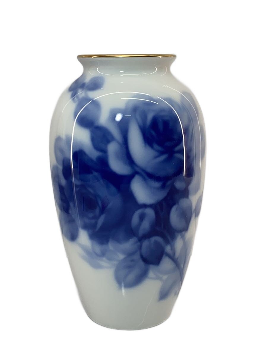 【中古】大倉陶園◆壷・花立て/WHT//【室内装飾小物・日用雑貨】