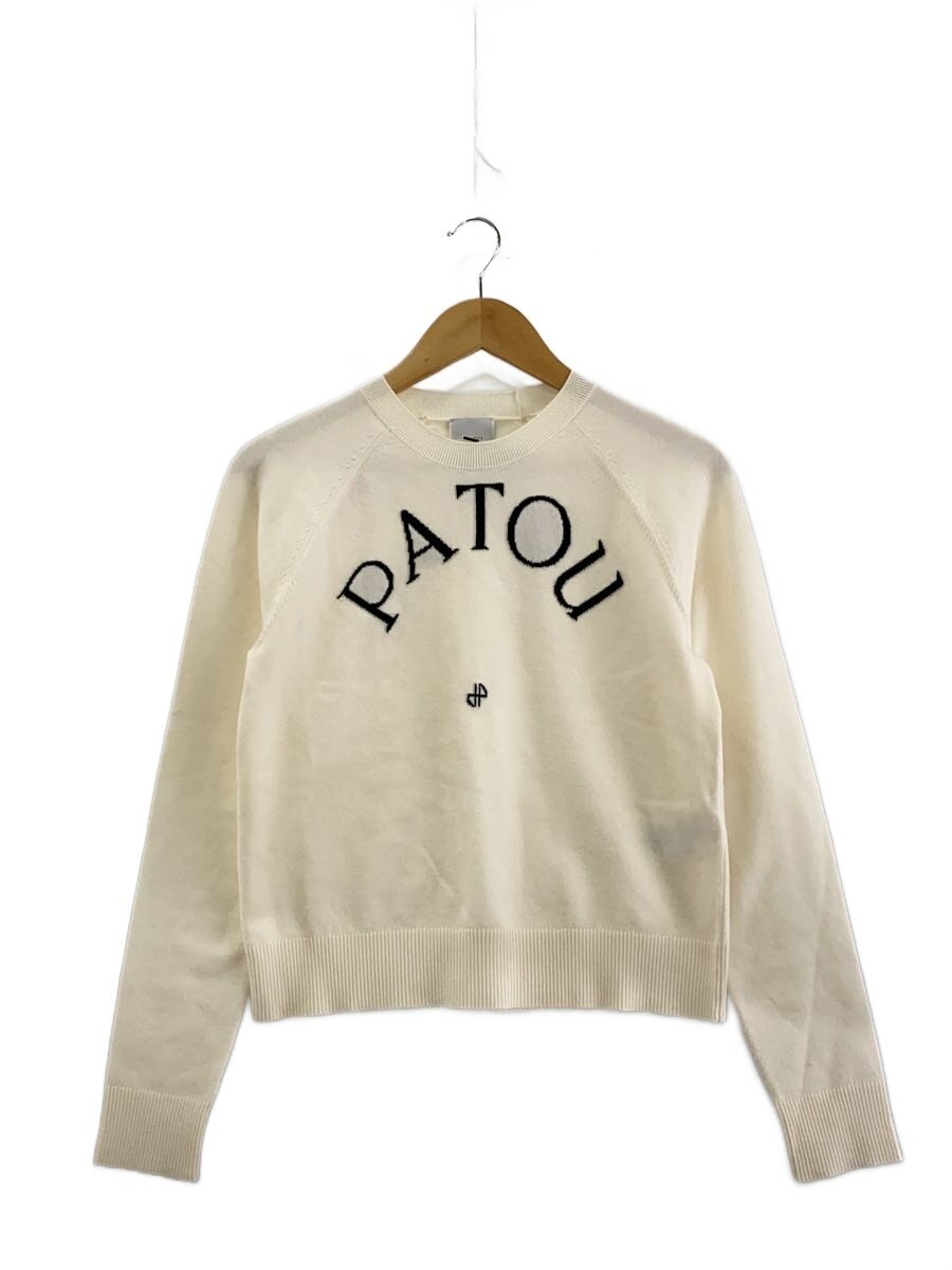 【中古】PATOU◆ニット・セーター(薄手)/L/ウール/WHT/23S-KN110-8045【レディースウェア】｜2ｎｄ STREET 店