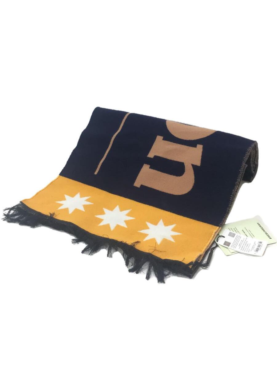 【中古】BURBERRY◆えり巻き/羊毛/マルチ色つや/メンズ【服飾雑貨他】