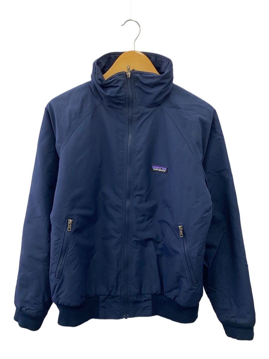 【中古】patagonia◆上衣/S/ポリエステル/NVY【メンズウェア】