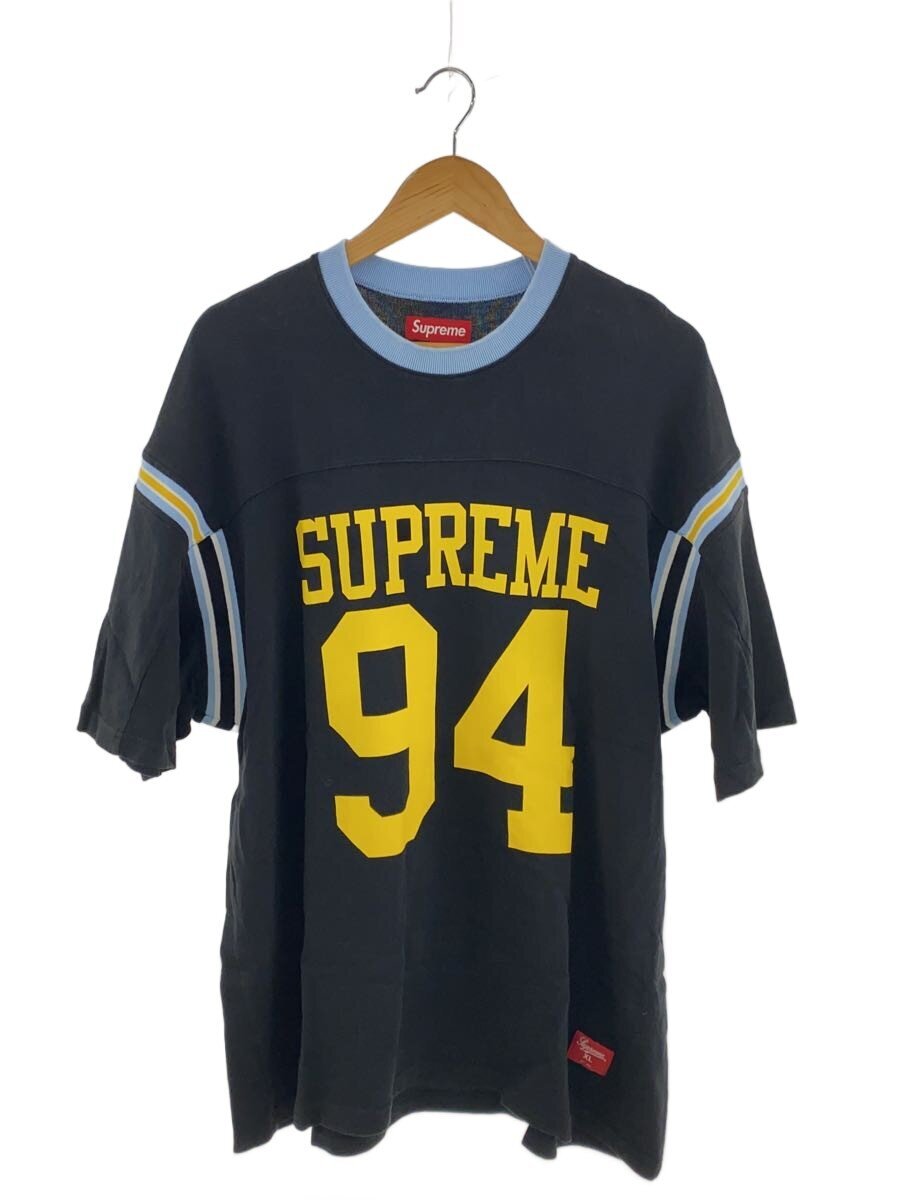 【中古】Supreme◆Tシャツ/Split S/S Football Top Black/XL/コットン/BLK【メンズウェア】|2nd STREET 店