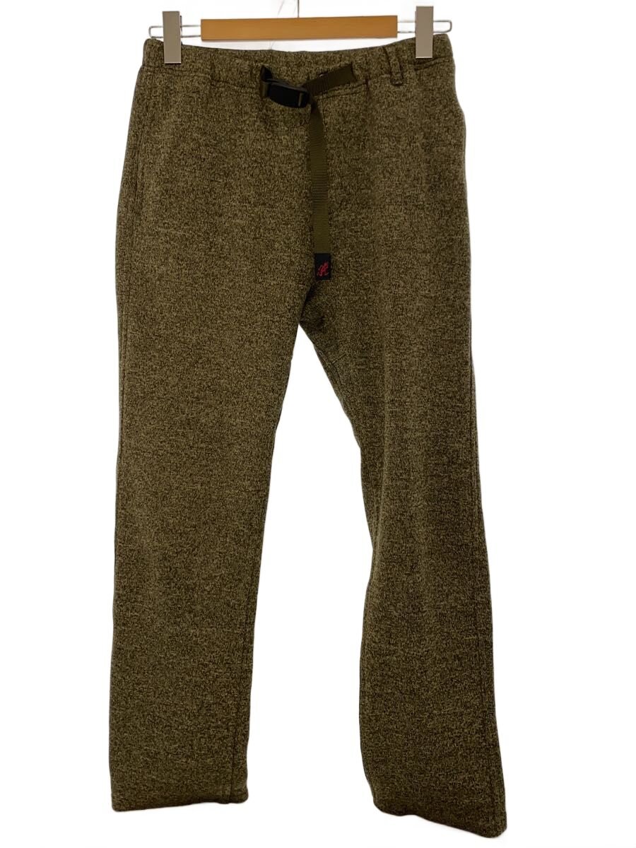 【中古】GRAMICCI◆BONDING KNIT FLEECE NN-PANT CROPPED/G2FM-P017/カーキ/M【メンズウェア】