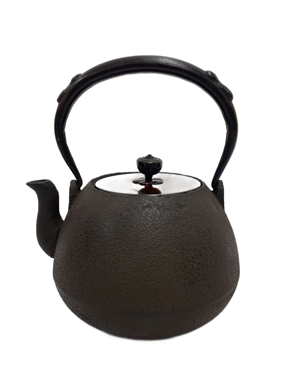 【中古】南部地方金物◆銅蓋/鉄瓶/煎茶物の具/BRW/当てはめる感有り【勝手もと装置】