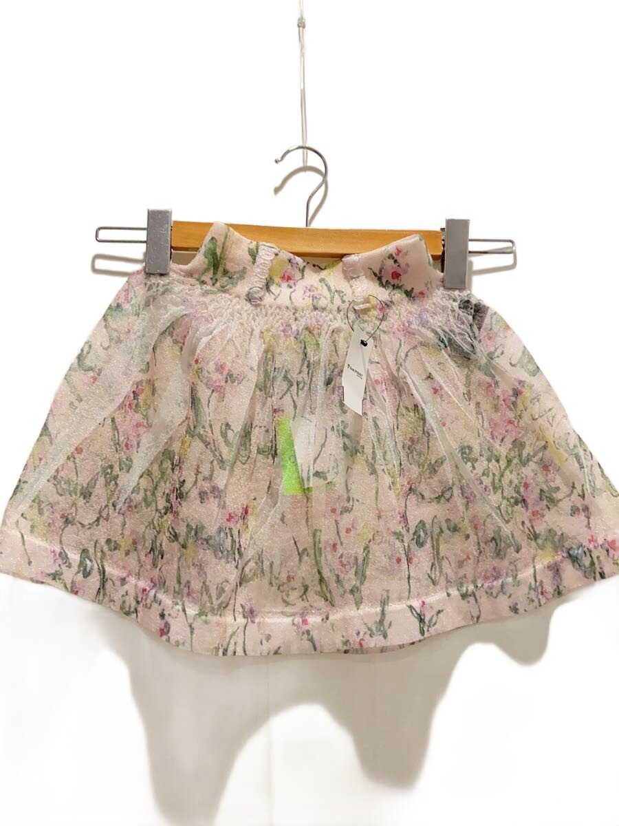 【中古】ODAKHA◆25SS/sugar print knit top/トップス/FREE/ナイロン/BEG/花柄//【レディース御召しもの】