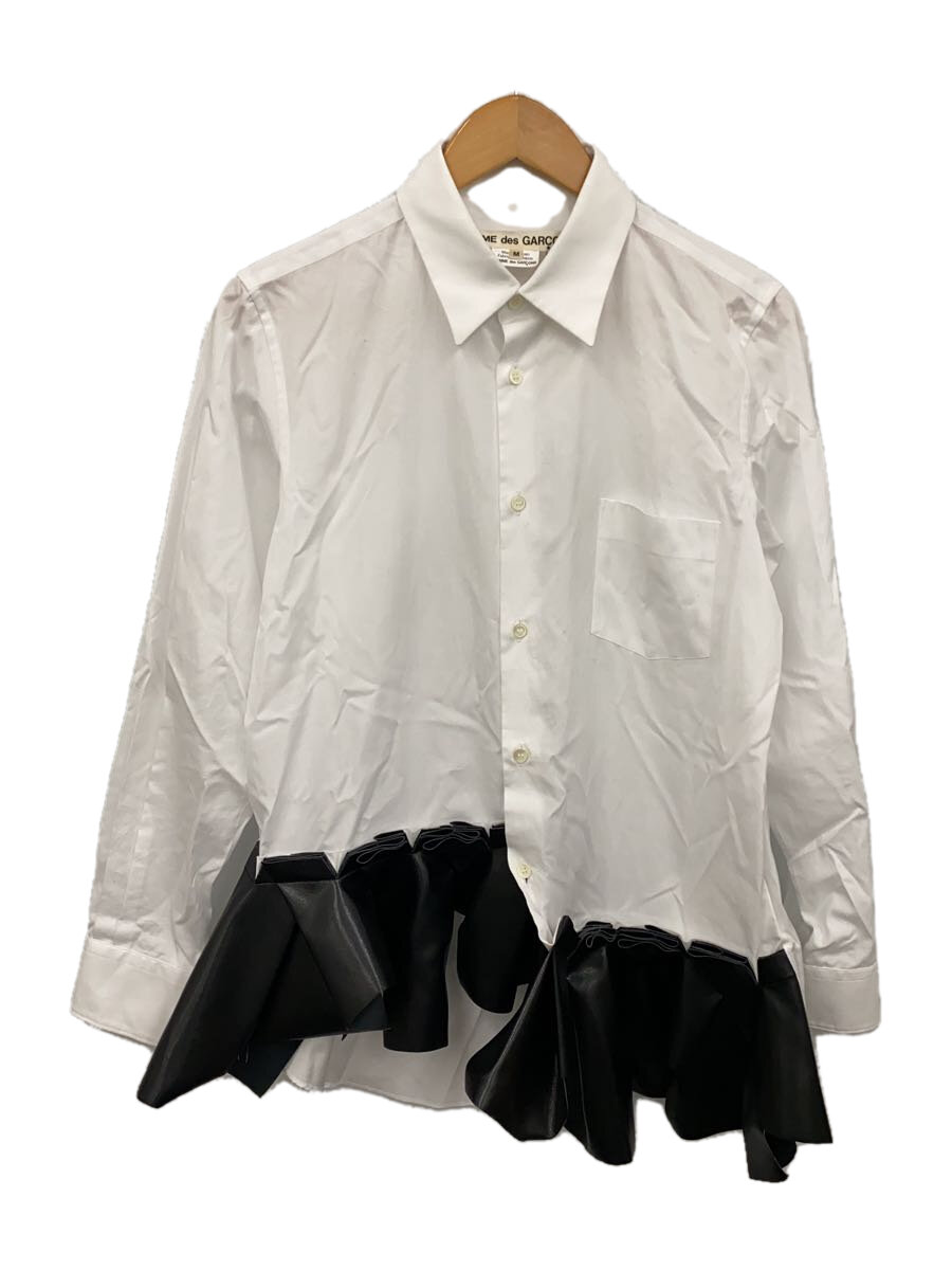 【中古】COMME des GARCONS◆長袖プルオーバー/M/綿織物/BLK/無地/gn-b009//【レディースお召しもの】