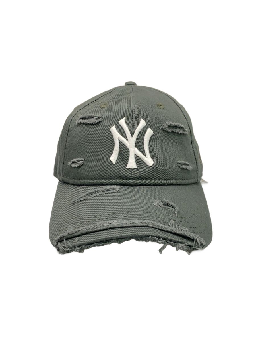 【中古】NEW ERA◆旗がしら/--/綿織物/KHK/無地/メンズ【服飾雑貨他】