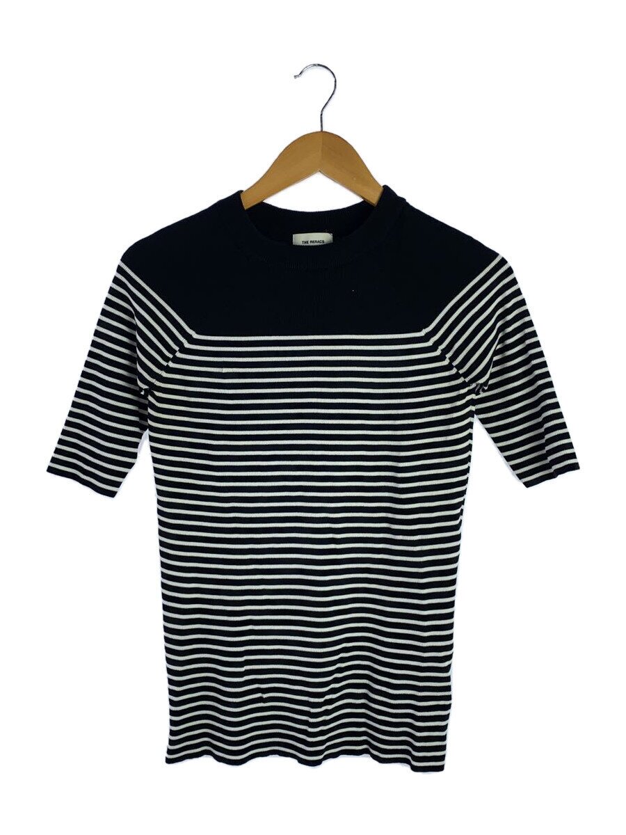 【中古】THE RERACS◆間借り人編み物地ティーシャツ/38/--/WHT/間借り人/23SS-REKN-348L-J【レディース御召しもの】
