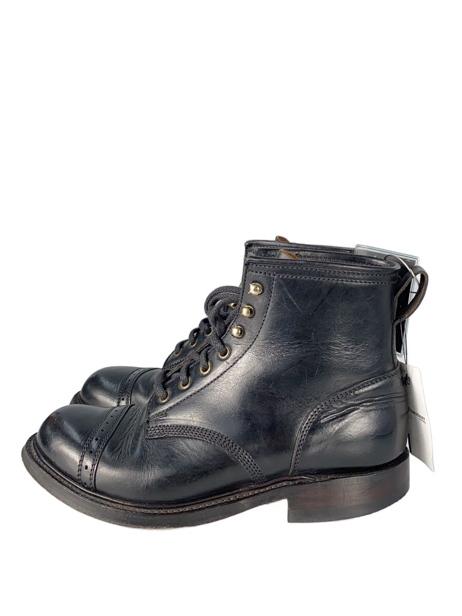 【中古】RRL◆BOWERY BOOTS/バワリーブーツ/レースアップブーツ/--/BLK/レザー【シューズ】｜2ｎｄ STREET 店 36,179円