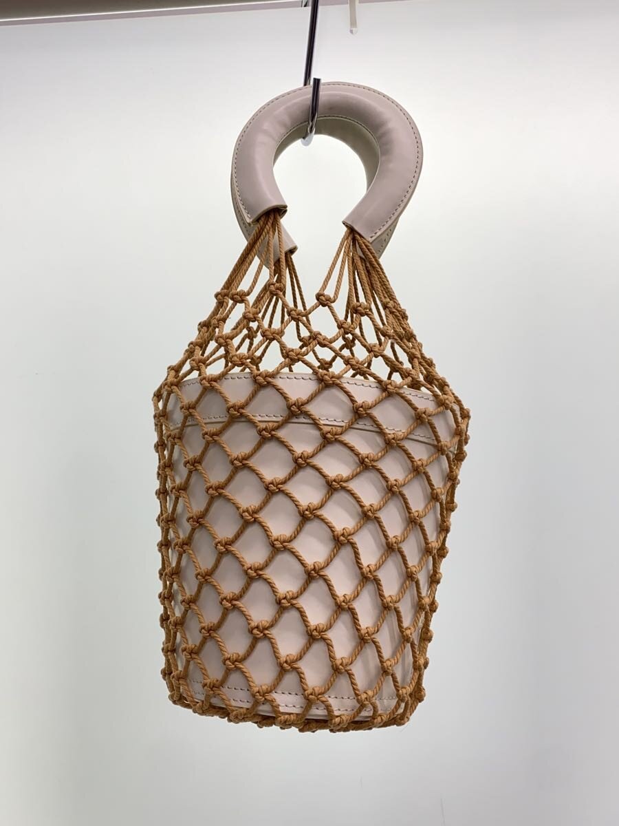 【中古】STAUD◆ハンドバック/--/WHT【御徒面子】