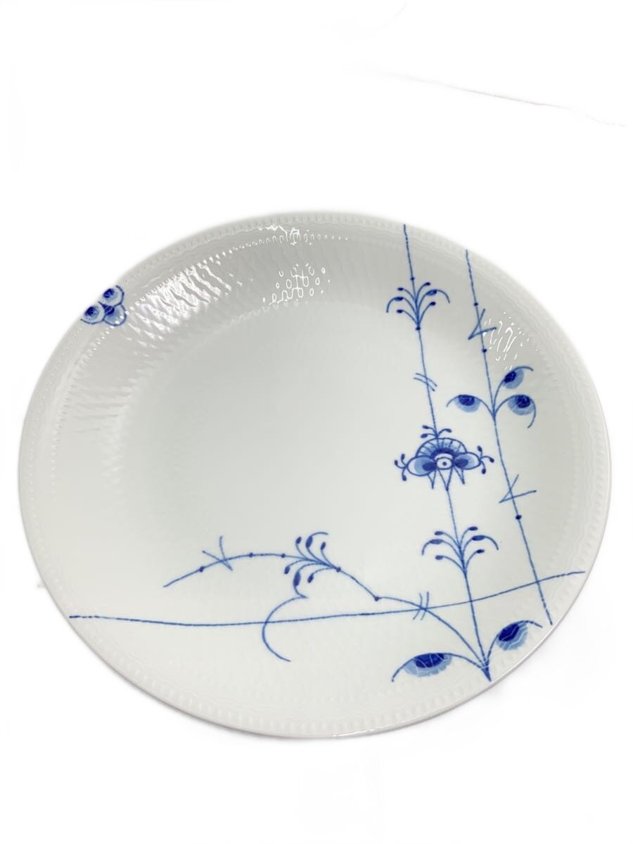 【中古】ROYAL COPENHAGEN◆プレート/WHT【キッチン用品】
