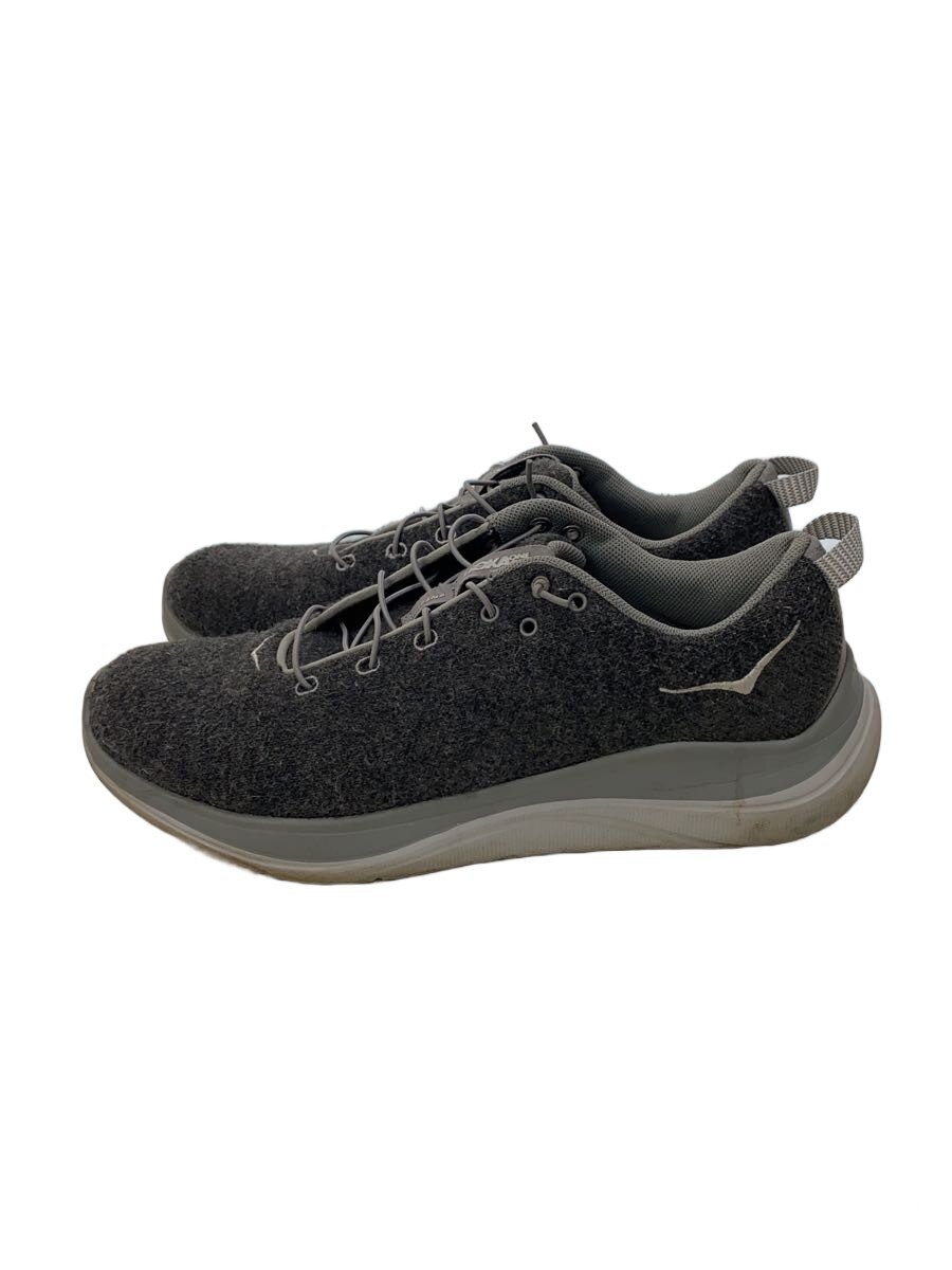 【中古】HOKA(HOKA ONE ONE)◆ローカットスニーカー/25.5糎/GRY/鉄1220e【シューズ】