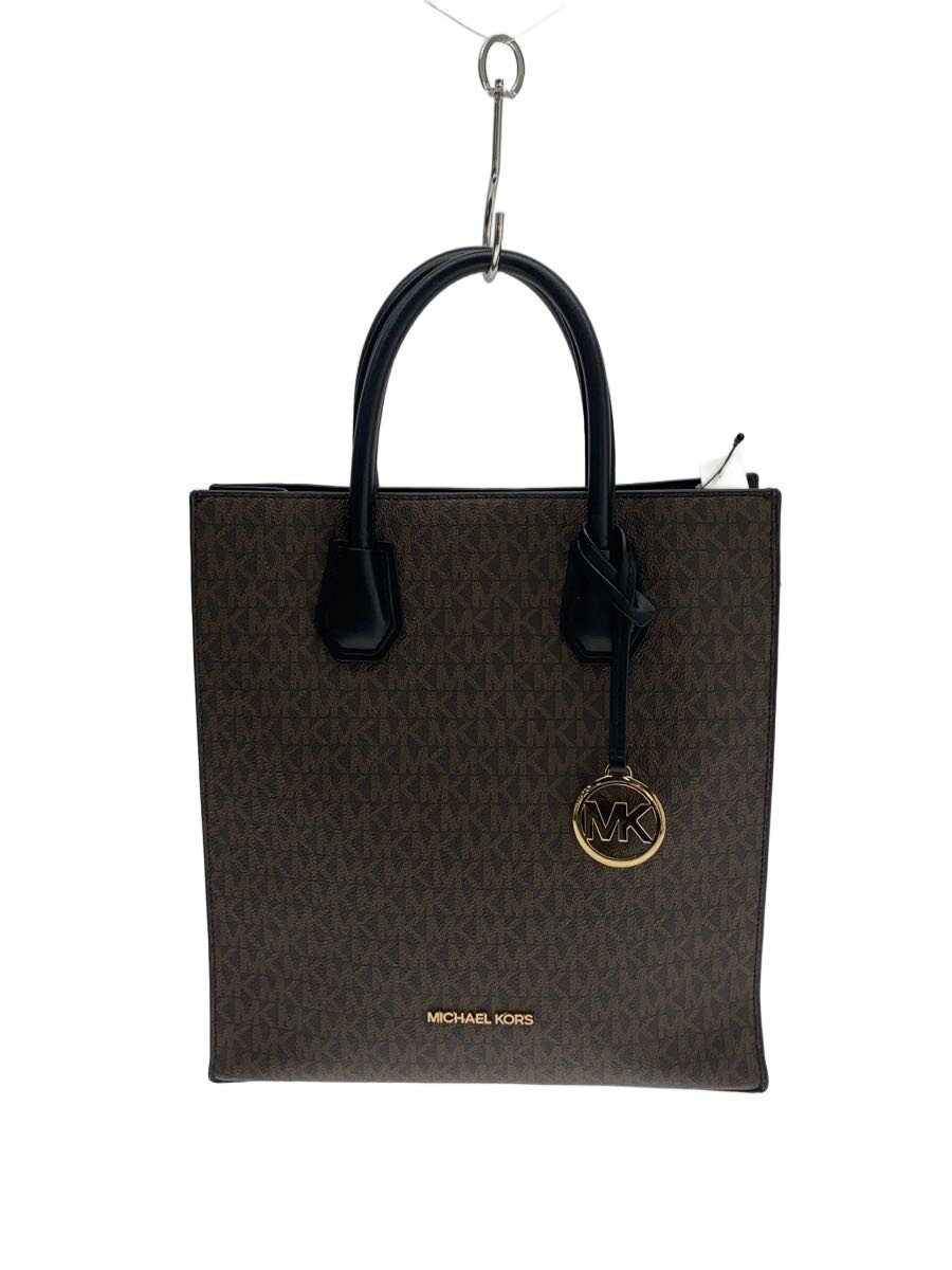 【中古】MICHAEL KORS◆トートバッグ/レザー/BRW/総柄/BA-2107【バッグ】|2nd STREET 店