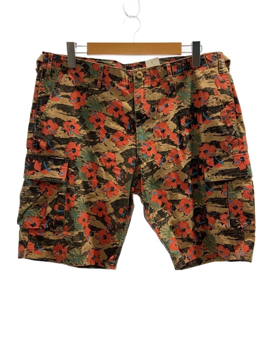 【中古】STUSSY◆遊撃手ズボン下/36/綿織物/マルチ色つや/間鴨フラ【メンズウェア】