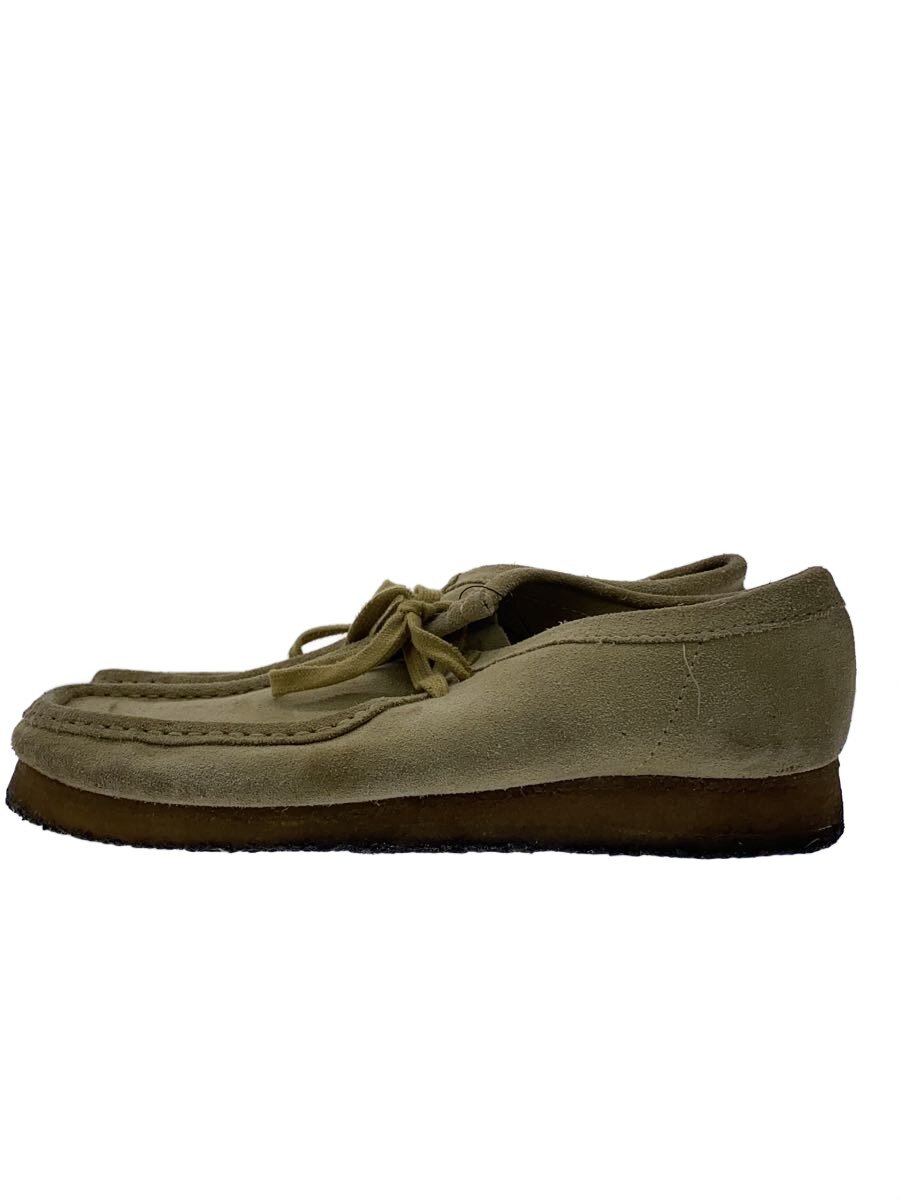 【中古】Clarks◆ワラビーシューズ/26.5珊/BEG/261555157085【シューズ】