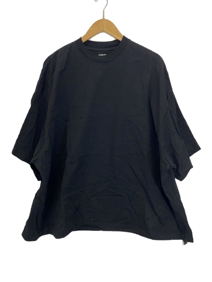 【中古】IS-NESS◆BALLOON T-SHIRT/プルオーバー/L/綿織物/BLK【メンズウェア】