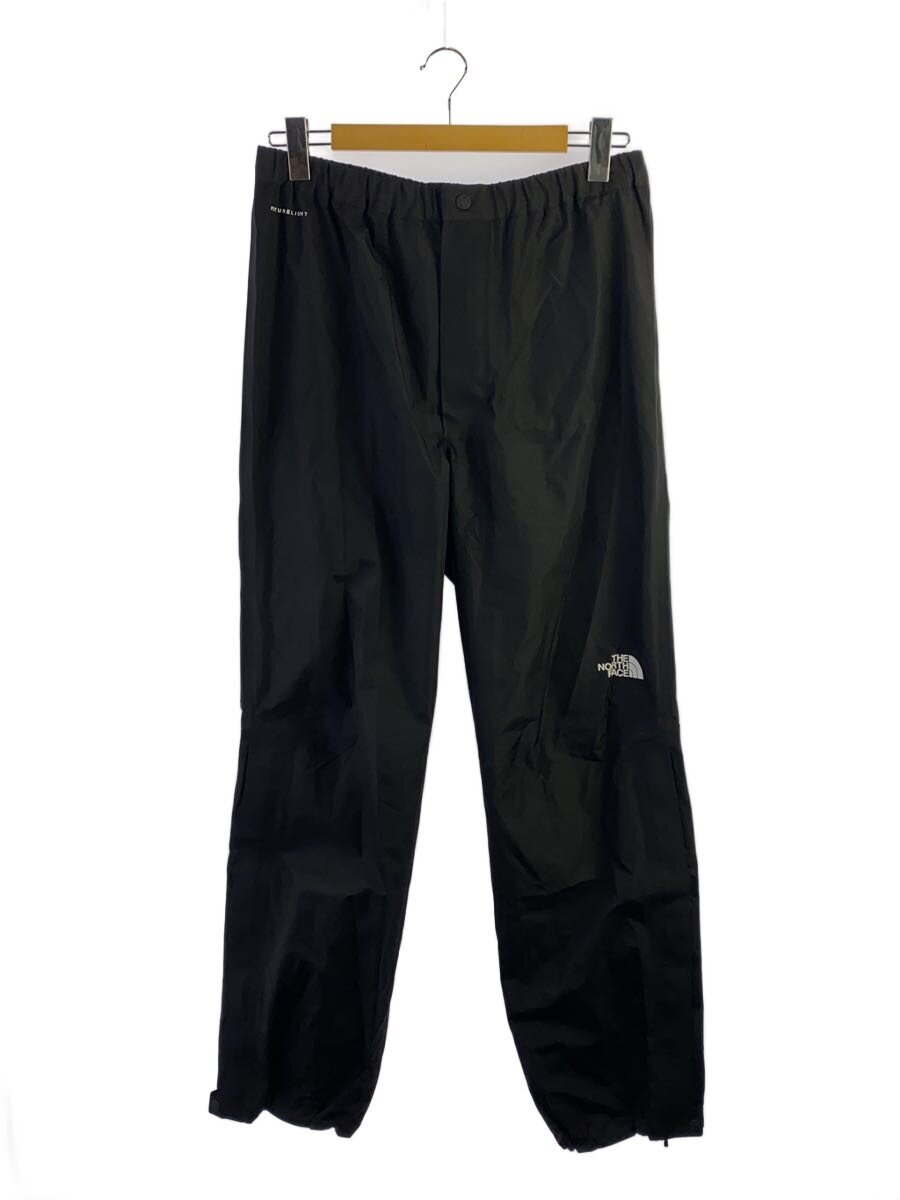 【中古】THE NORTH FACE◆FL DRIZZLE PANT_フューチャーライトドリズルパンツ/XL/ポリエステル/BLK/無地【メンズウェア】