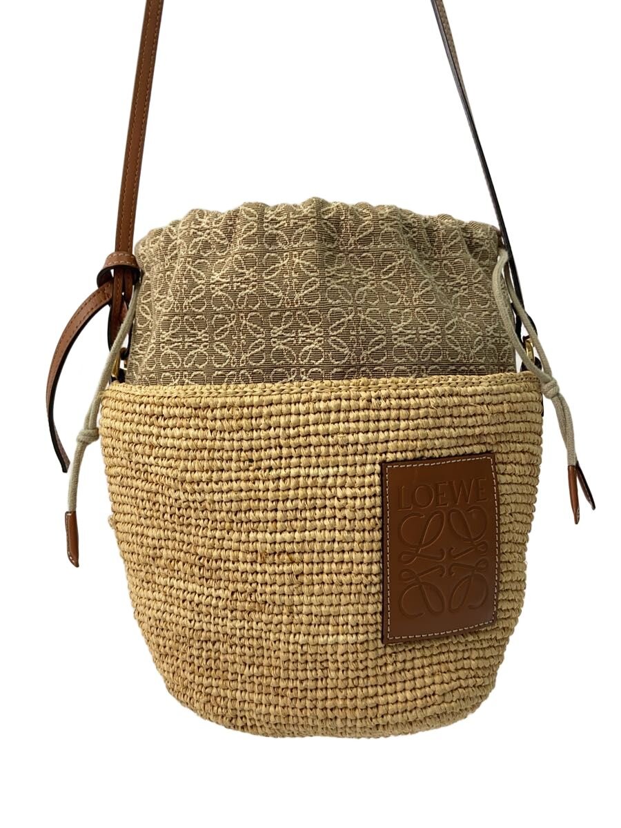 【中古】LOEWE◆ショルダーバッグ/--/BEG/無地/A689C70X08 0072 2435【バッグ】｜2ｎｄ STREET 店