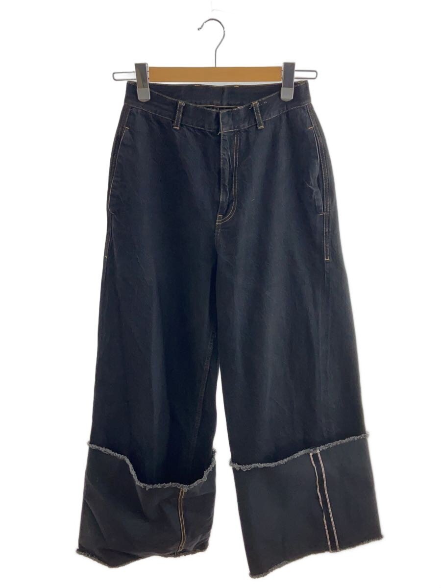 【中古】LIVINGTONE◆23AW/DOLK-Turn up LONG/ボトム/38/デニム/BLK/lt-dolk-01/? NULL ?【メンズウェア】|2nd STREET 店