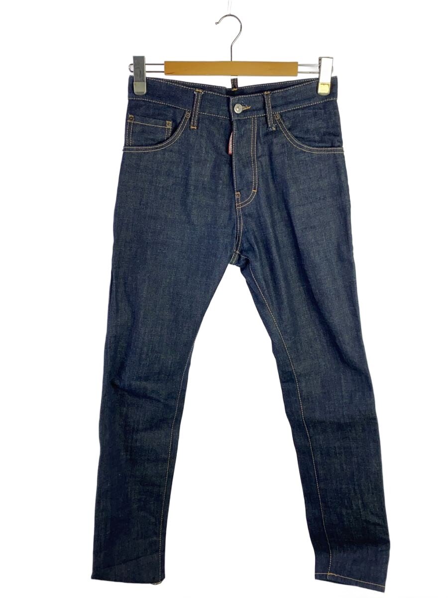 【中古】DSQUARED2◆スキニーパンツ/44/ジーンズ/IDG/無地/S71LB0741 S30309【メンズウェア】