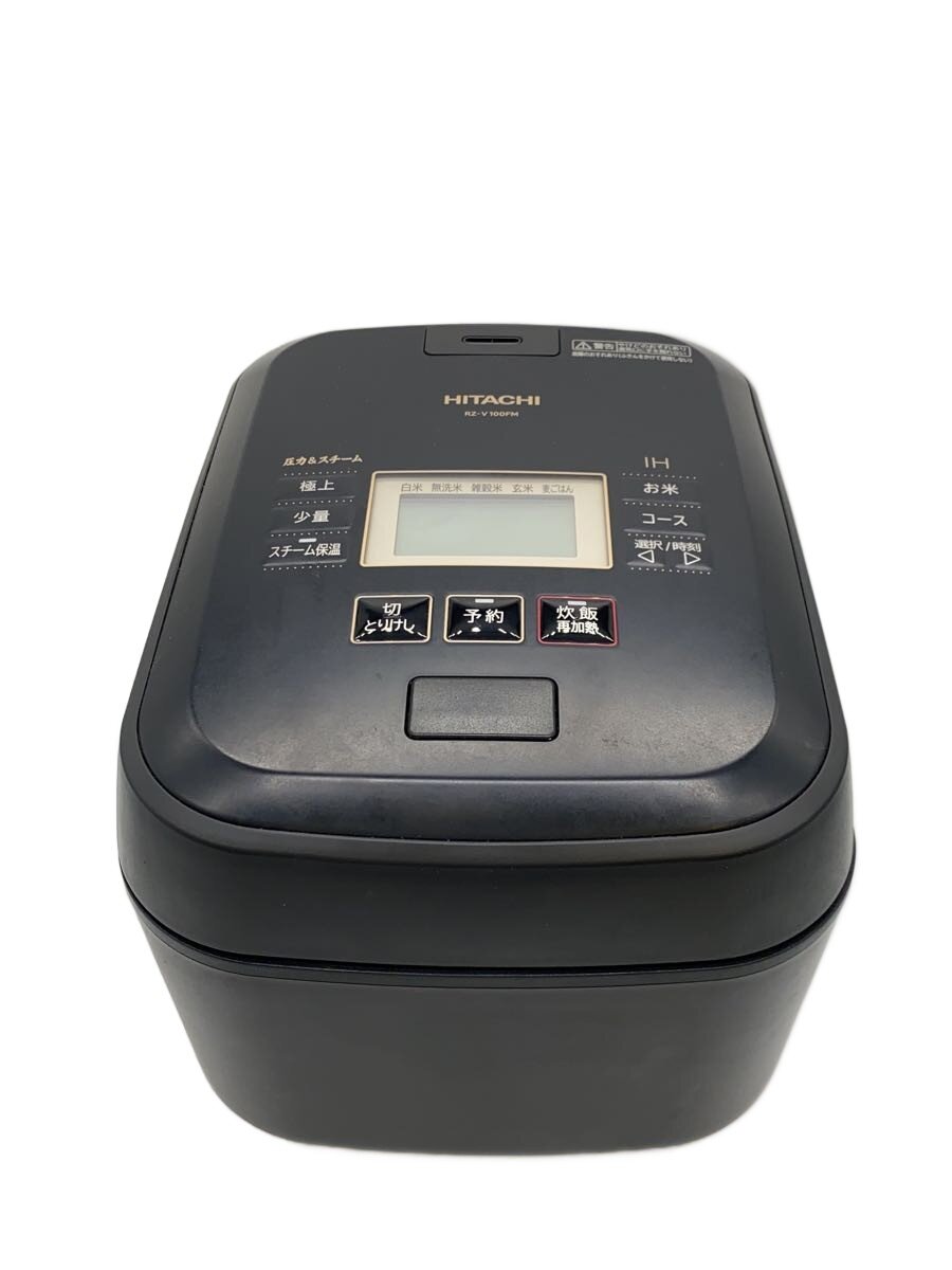 【中古】HITACHI◆炊飯器 ふっくら御膳 RZ-V100FM K【家電・視覚性・オーディオ】
