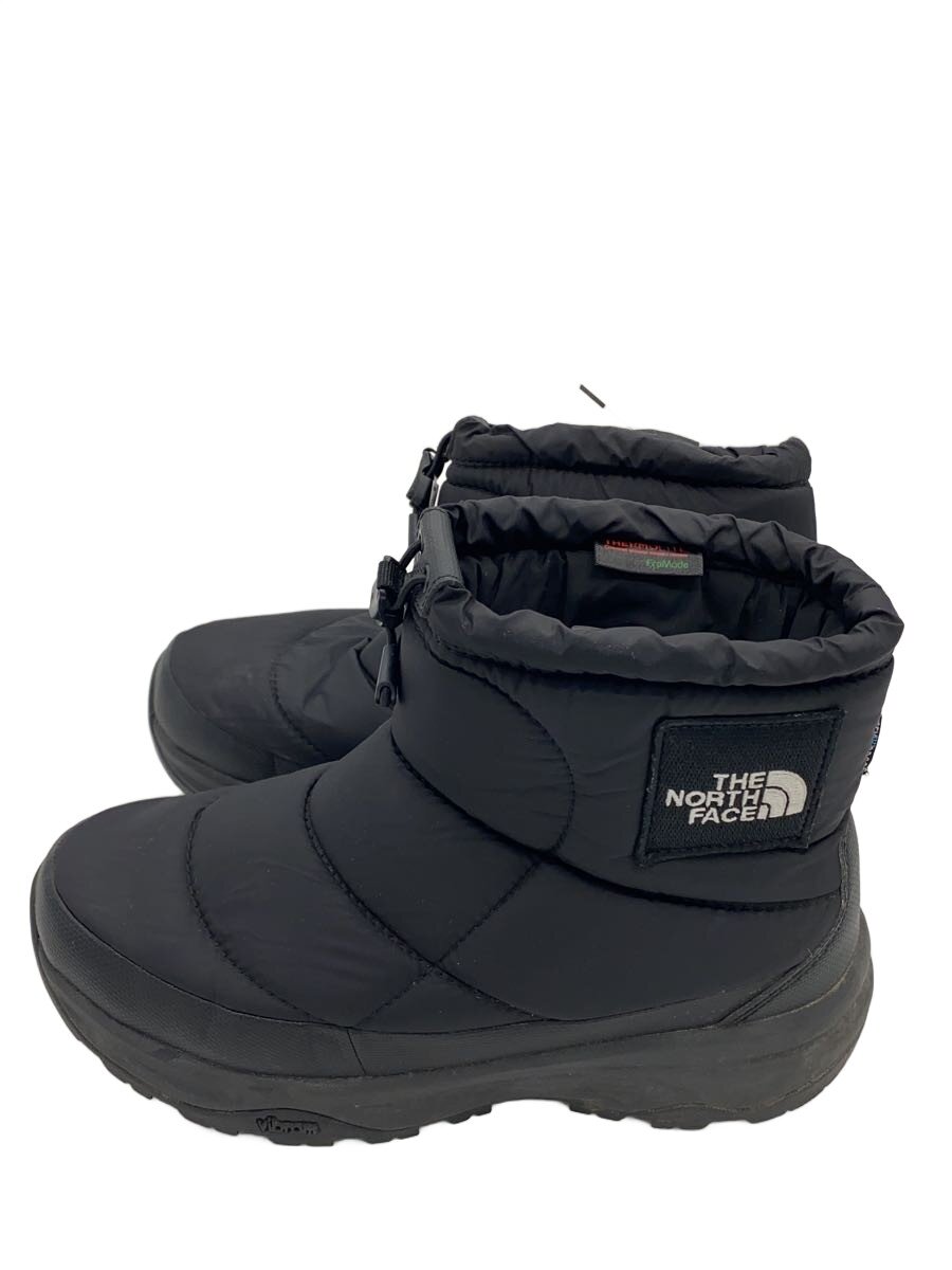 【中古】THE NORTH FACE◆Nuptse Bootie WP Logo Short/25珊/BLK/NF52280【シューズ】