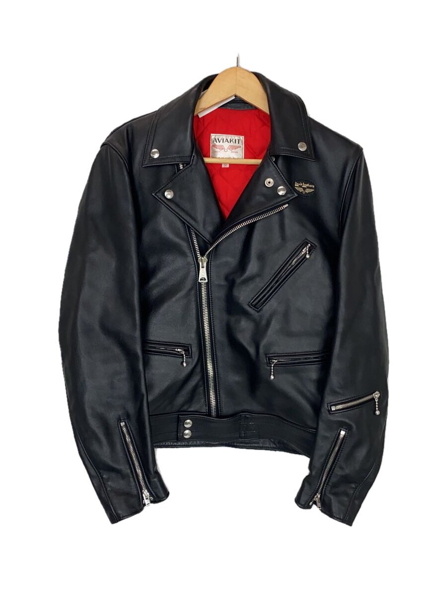 【中古】Lewis Leathers◆ダブルライダースジャケット/36/レザー/ブラック//【メンズウェア】|2nd STREET 店