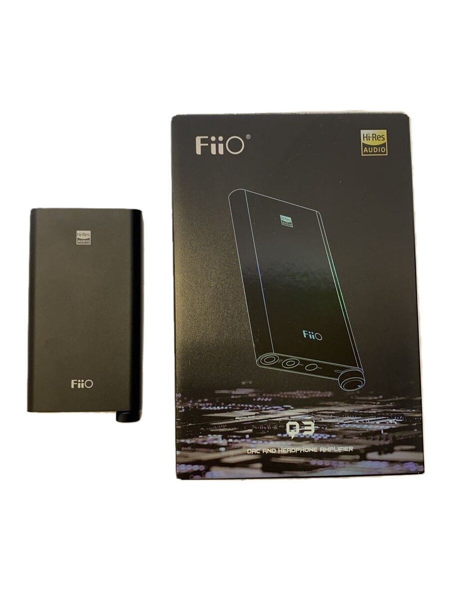 【中古】FiiO◆受話器アンプリファイアー/アンプリファイアー/FiiO Q3 MQA/Hi-Res AUDIO/USB DAC内蔵/XMOS XU【家電・視覚性・オーディオ】