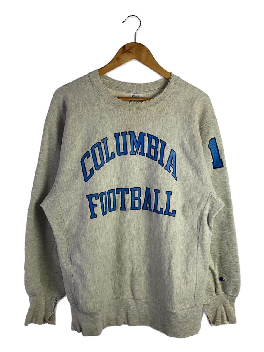 【中古】Champion◆汗水/XL/綿織物/GRY/REVERSEWEAVE【メンズウェア】