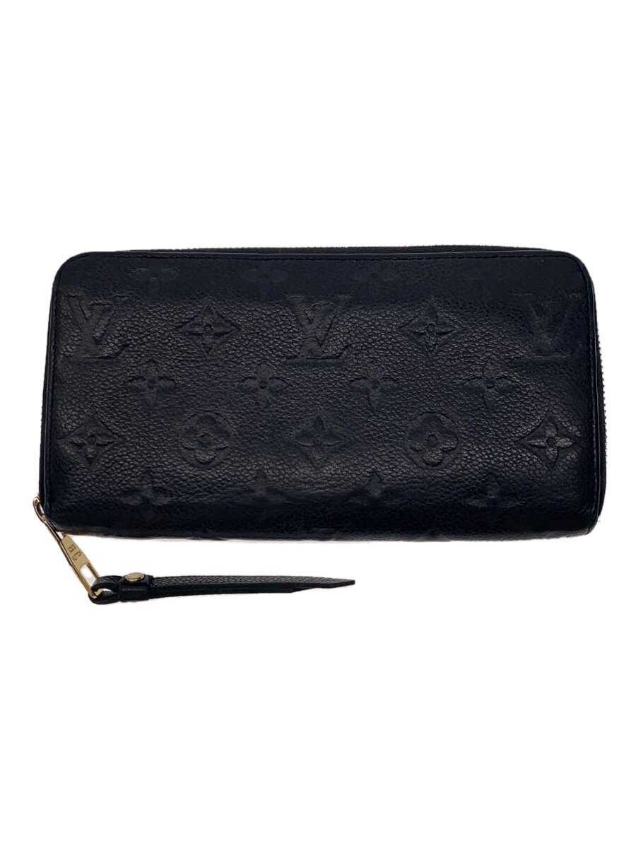 【中古】LOUIS VUITTON◆ジッピー・ウォレット_モノグラム・アンプラント_BLK/牛革/BLK/総柄/メンズ【服飾雑貨他】 43,329円