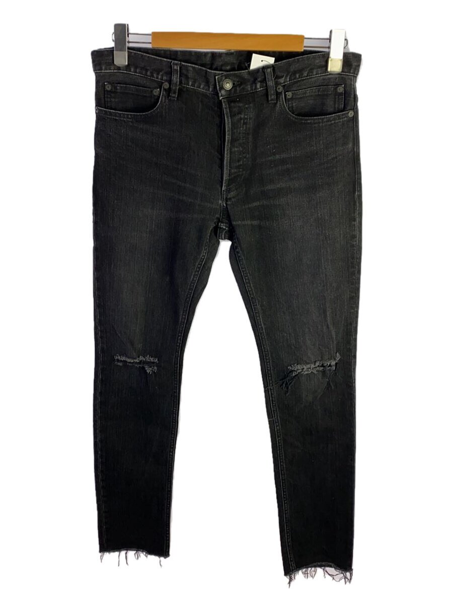【中古】TAKAHIROMIYASHITA TheSoloist.◆ボトム/slim taperd DENIM/33/コットン/ブラック/smd.0003【メンズウェア】|2nd STREET 店