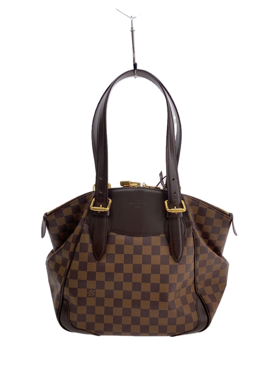 【中古】LOUIS VUITTON◆ヴェローナGM_ダミエ・エベヌ_BRW/PVC/BRW【バッグ】｜2ｎｄ STREET 店