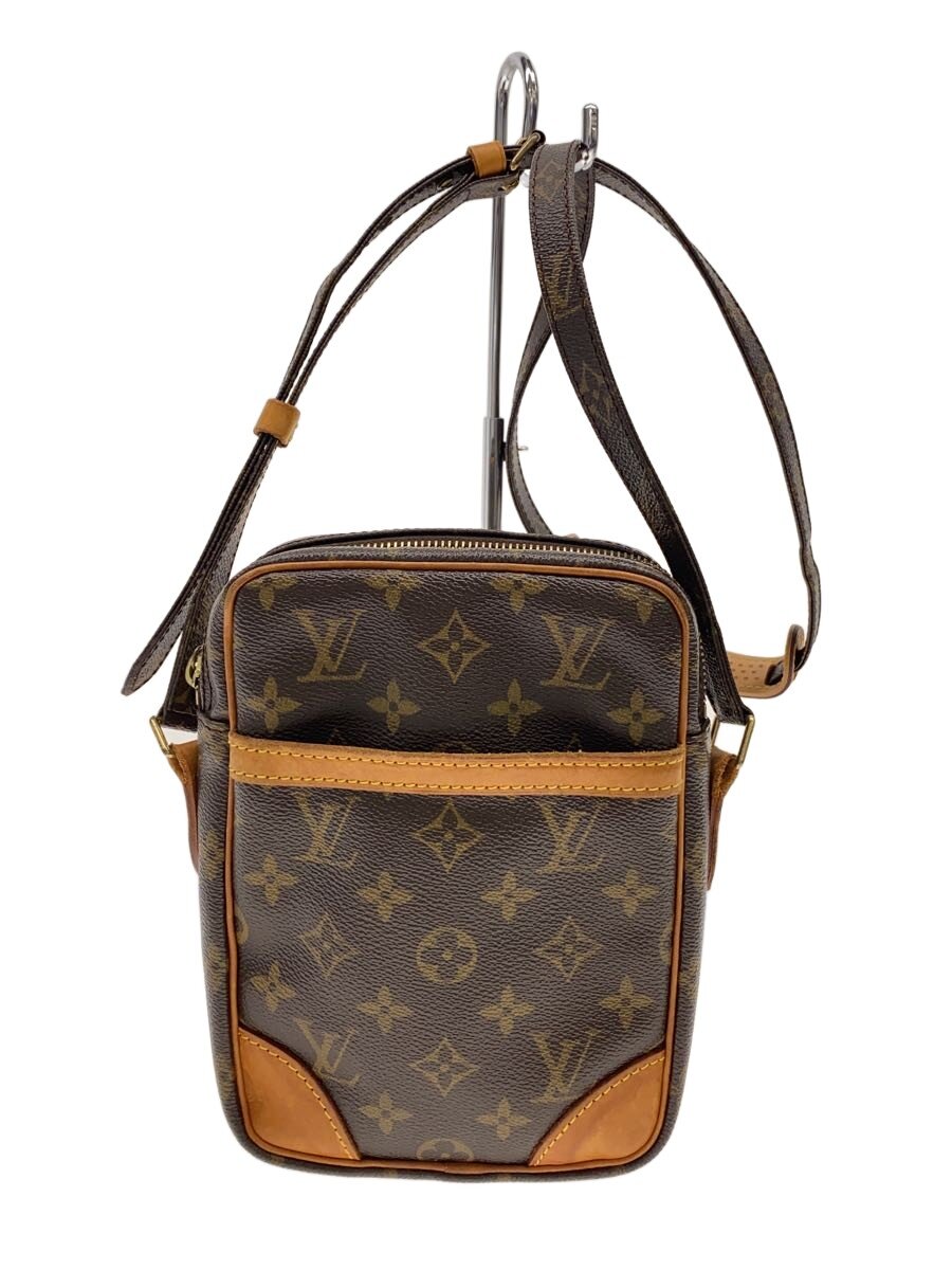 【中古】LOUIS VUITTON◆2)ダヌーブ_モノグラム・帆布/PVC/BRW【御徒面子】