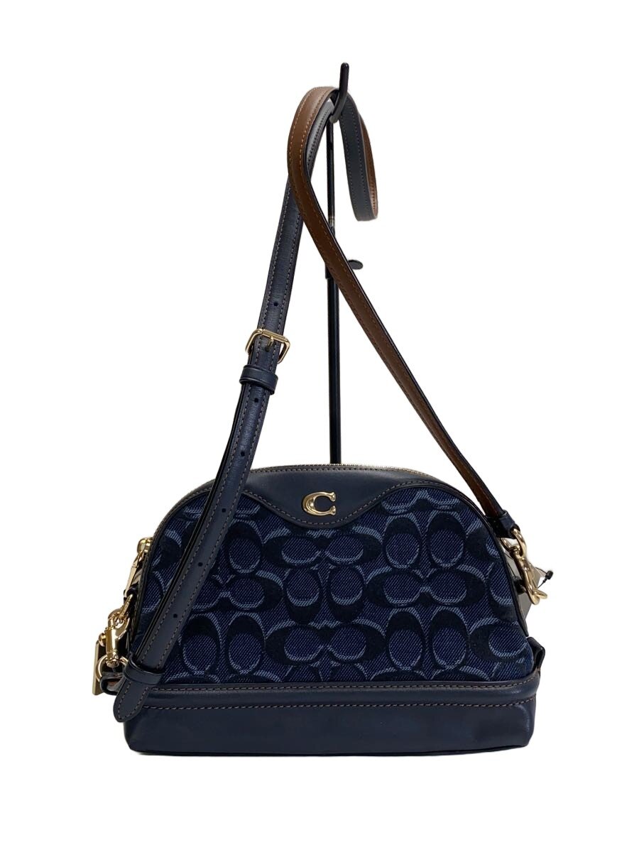 【中古】COACH◆ショルダーバッグ/--/NVY/総柄/F46288//【バッグ】|2nd STREET 店