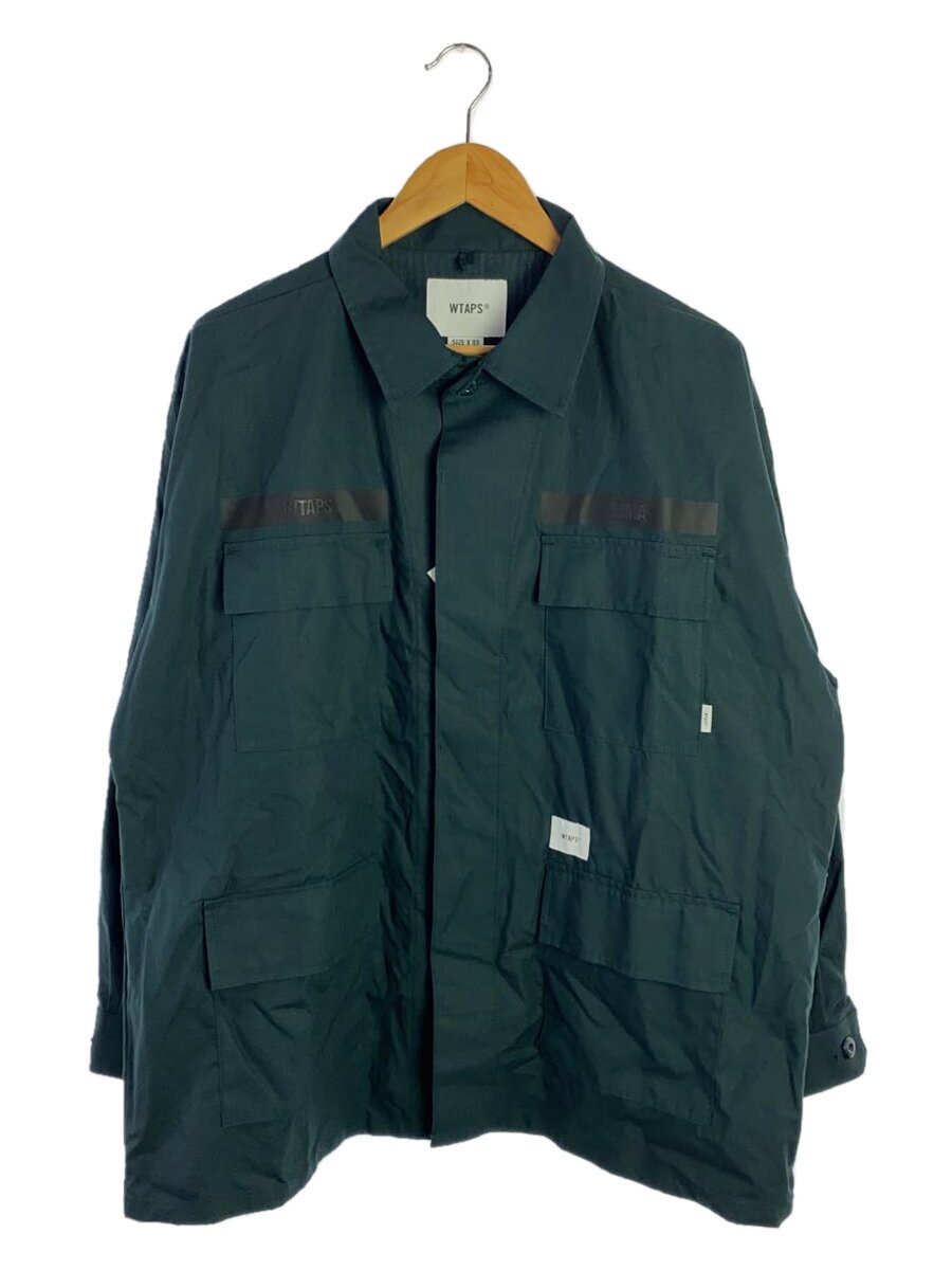 【中古】WTAPS◆JMOD 01/3/綿織物/GRN/241WVDT-SHM01//【メンズウェア】