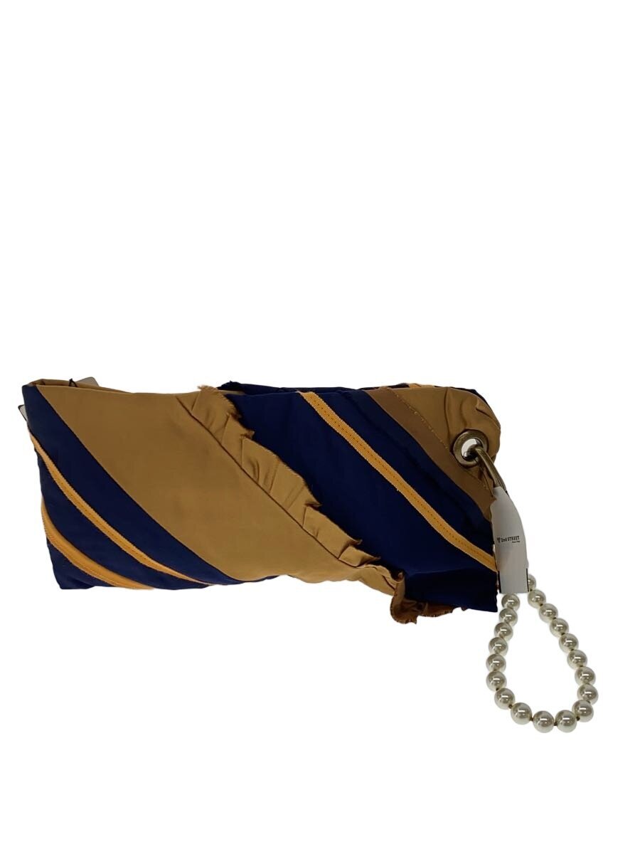 【中古】LANVIN COLLECTION◆クラッチペダル御徒面子/人絹/BRW/2131015【御徒面子】