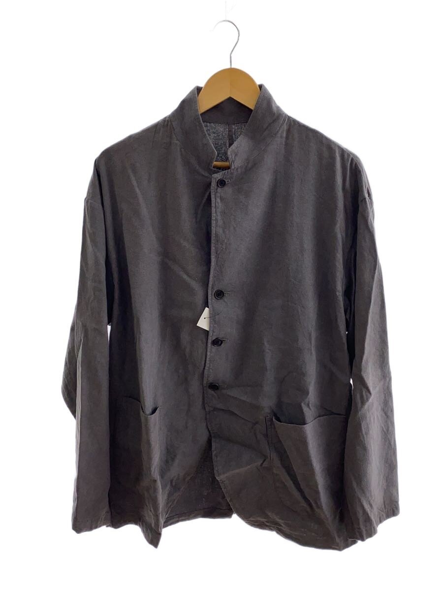 【中古】COLINA◆23SS/ワークジャケット/M/シルク/リネン/グレー/231JK10【メンズウェア】｜2ｎｄ STREET 店