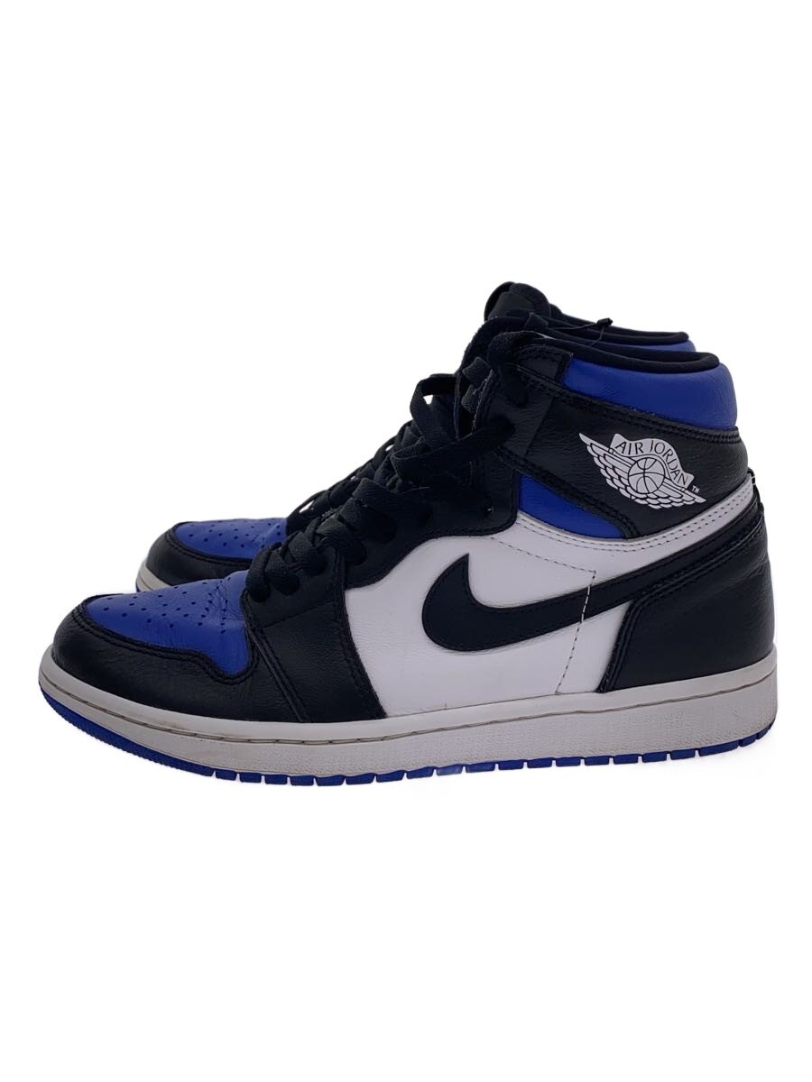 【中古】NIKE◆AIR JORDAN 1 RETRO HIGH OG/27珊/BLU【シューズ】
