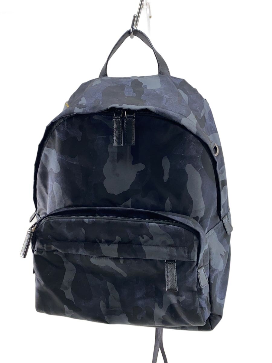 【中古】PRADA◆背嚢/--/NVY/2VZ135//【御徒面子】