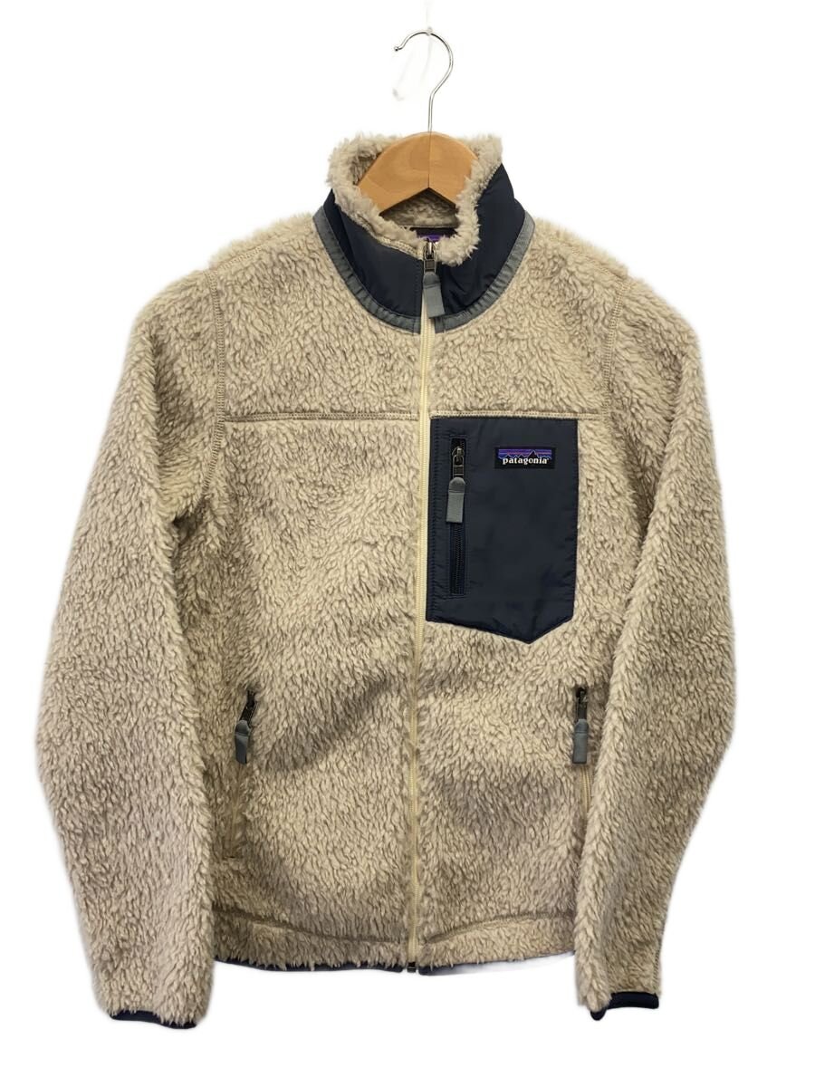 【中古】patagonia◆フリースジャケット/XS/ポリエステル/BEG/23074FA23/ Classic Retro-X【レディース御召しもの】
