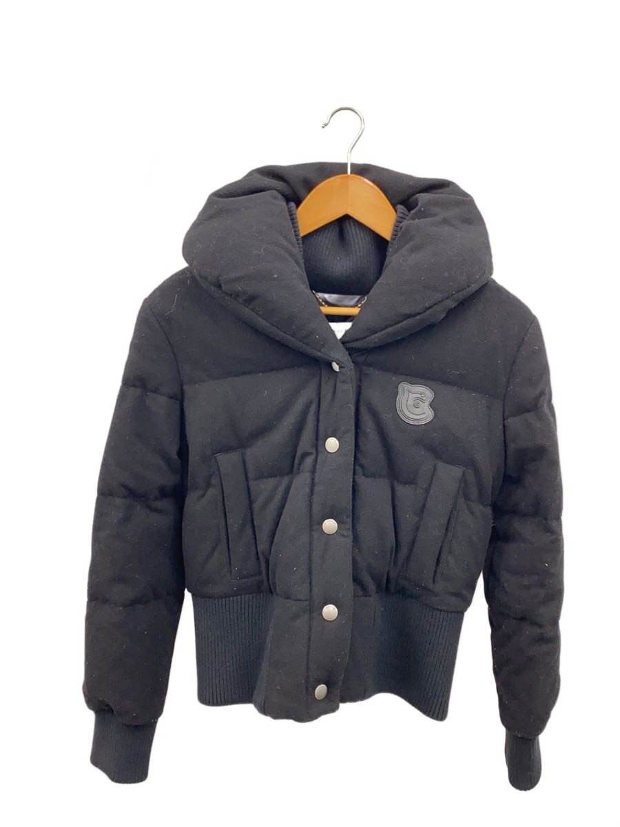 【中古】COACH◆落ち込む上衣/2/羊毛/BLK/56702【レディース御召しもの】