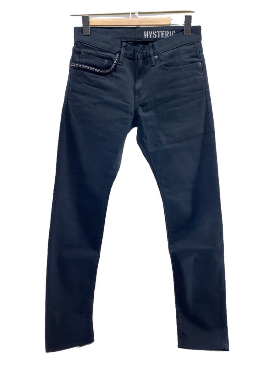 【中古】HYSTERIC GLAMOUR◆24SS/ブラックデニムスリムパンツ/28/コットン/BLK/無地/02241AP20【メンズウェア】｜2ｎｄ STREET 店