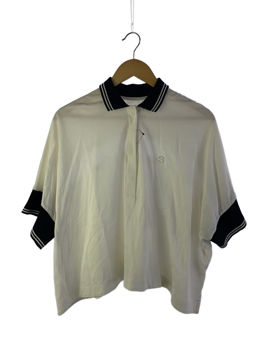 【中古】sacai◆ポロシャツ/2/コットン/WHT/21-05482【レディースウェア】｜2ｎｄ STREET 店