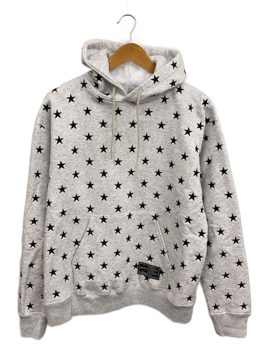 【中古】F.C.R.B.(F.C.Real Bristol)◆24AW/ALLOVERSTARSWEAT/パーカー/S/ポリエステル/GRY/総柄/FCRB-2420【メンズウェア】｜2ｎｄ STREET 店