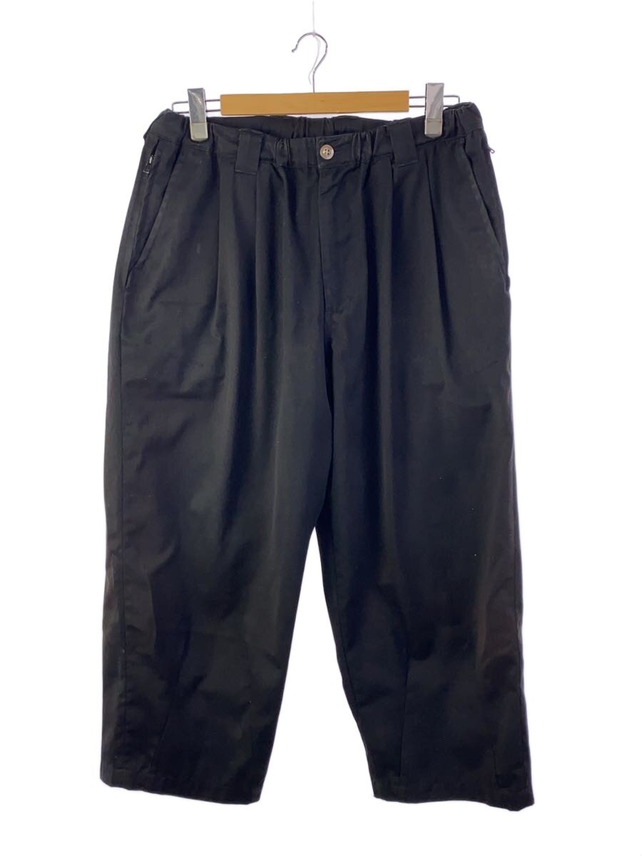 【中古】TIGHTBOOTH PRODUCTION◆クロップドパンツ/XL/ポリエステル/BLK【メンズウェア】